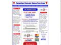 caDNS.ca Domain Names Press Release Index - Canadian Domain Name Registration Services In Canada