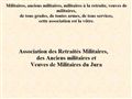 Association des Retraités Militaire, Anciens Militaires et veuves de militaires du Jura