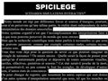 SPICILEGE