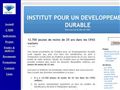 Institut pour un développement durable