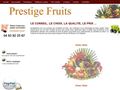Prestige fruits :: Leader de la corbeille de fruits exotique !