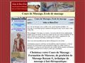 Cours de massage, Ecole de Massage