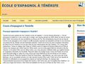 Cours d espagnol àTénérife. École d Espagnol àTénérife