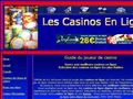Les casinos en ligne.
