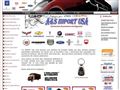 Vente en ligne de produits dédiés aux muscle cars, voitures américaines