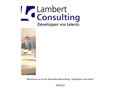 Lambert Consulting - Formation continue, dif