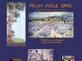 Décors en carreaux céramique émaillés, fresques, grès et laves, Avignon, Provence, Atelier Noelle Sa