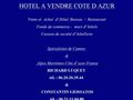 Hotels Vente Achat