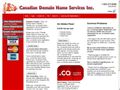 Transfer .CA Domain Names - Canadian Domain Name Registration Services In Canada