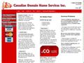 Transfer .CA Domain Names - Canadian Domain Name Registration Services In Canada