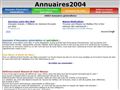 Annuaires 2004 ,le meta-annuaire !