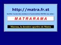 Murena, la dernière sportive de Matra