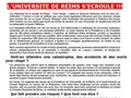Scandale : L'université de Reims s'écroule !