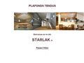 starlak les professionnels du plafond tendu