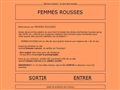 femmes rousses