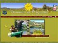Camping Ardeche : Domaine de l'Esquiras, location chalet, mobile home &amp;agrave; Vallon Pont d'Arc