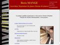 Boris Mange, accordeur, réparateur de pianos