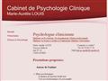 Cabinet de Psychologie Clinique.