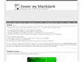 Jouer au black jack