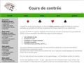 Cours de belote contrée