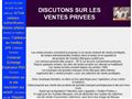 Discutions sur Les Ventes Privees