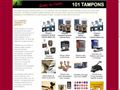 101tampons, impression en ligne de tampon, banderole, flyers, carte de visite et de correspondance..