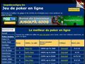 Jeu de poker en ligne