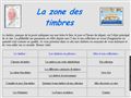 La zone des timbres