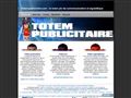 Totem publicitaire : le totem communication et plv