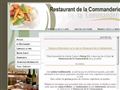Restaurant la Commanderie, Nancy, cuisine traditionnelle, menus gourmands, pizzas, repas d affaire