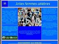 Jolies femmes celebres