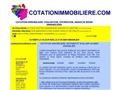 COTATION IMMOBILIERE