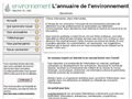 Actiserv | L'annuaire de l'environnement | Accueil