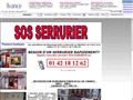 BIENVENUE SUR LE SITE DE sos serrurier,SERRURIER PARIS,75,SERRURERIE PARIS,75,SERRURE PARIS et IDF