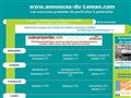 Les Annonces du leman, les annonces gratuites de particulier a particulier, achat, vente, location,