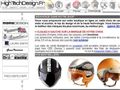 HIGHTECHDESIGN.FR, casques moto et scooter, momodesign