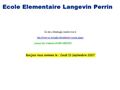 Ecole Primaire &quot;LANGEVIN-PERRIN&quot; - 91350 GRIGNY