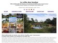 La villa des Landes, location 14 pers, piscine, Messanges