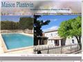 Locations et chambre d'hôtes en Provence : Maison Plantevin