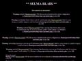 Videos nue Selma Blair sexe biographie