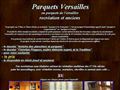 Parquets Versailles, parquets Versailles a l'ancienne, parquets Versailles anciens