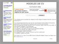 Télécharger 6 modèles types de cv pour répondre à toutes les offres d\'emploi : 1€80