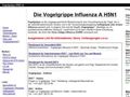 Vogelgrippe-H5N1.ch - Vogelgrippe - H5N1 - Avian Flu - Aviäre Influenza Pandemie umgangssprachlich a