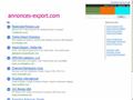 Annonces Export    Le spécialiste des annonces pour importateurs exportateurs