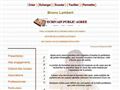 Bruno Lambert : Ecrivain public agréé par l\'AEPF