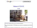 maison à vence