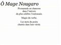 Ô Mage NOUGARO