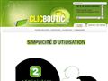 clicboutic.com - votre e-boutique en quelques clics &amp;#224 des tarifs exceptionnels.