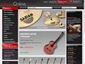 MusicOnline, vente en ligne d'instruments de musique (amplificateur, guitare électrique, clavier...)