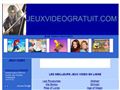 JEUXVIDEO GRATUIT site de jeux gratuits, jeux video gratuit en ligne